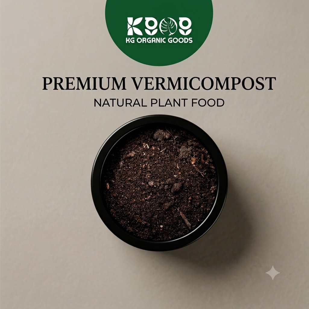 Vermicompost close-up